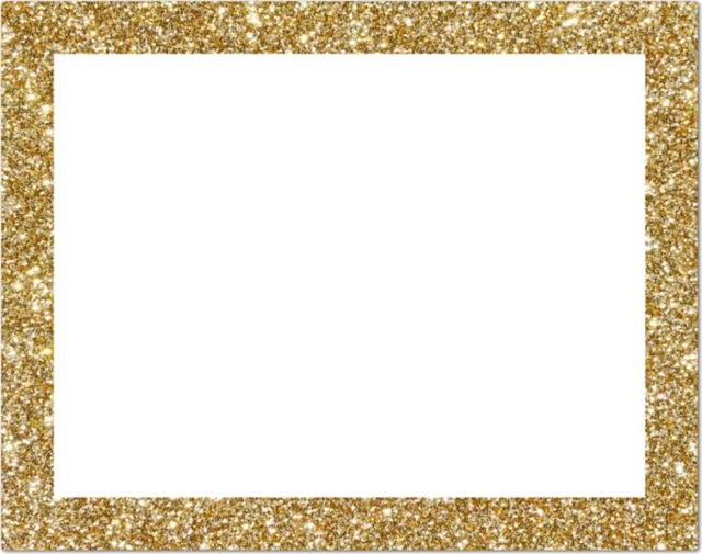GLITTER FRAME POSTERBRD 22X28