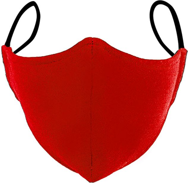 PROTECTIVE FACE MASK 2PK RED