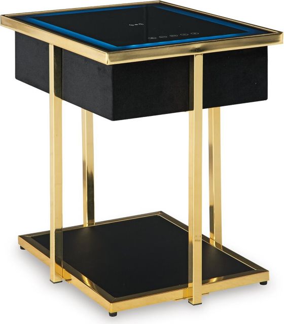 Signature Design by Ashley Rexwell Accent Table with Speaker