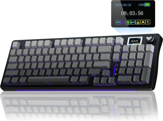 AULA S98 Pro 96% Wireless Mechanical Gaming Keyboard - Black Gradient - ONLINE ONLY