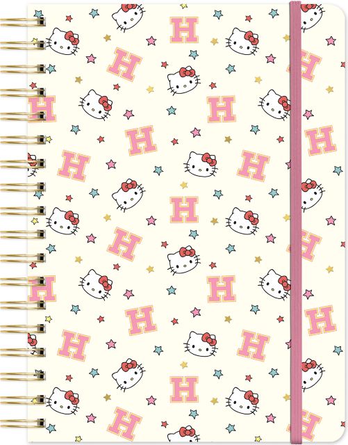 Hello Kitty College Letters Undated Tri-Tab Planner