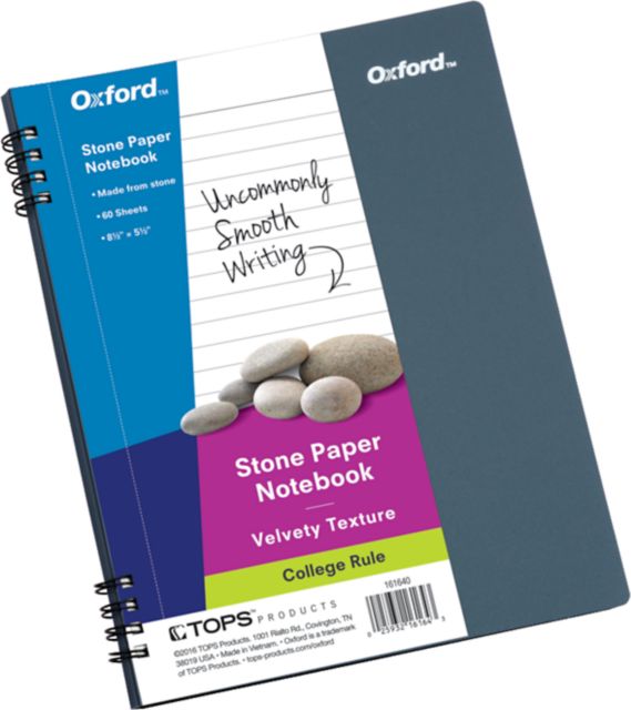 STONE PAPER NTBK 5.5X8.5 60SHT