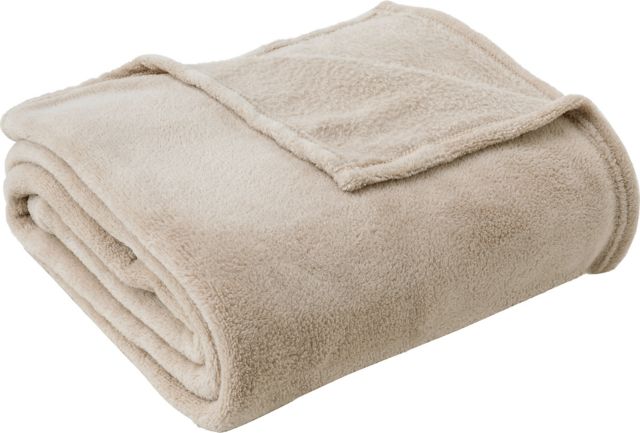SOLID THROW BLANKET-CHAMPAIGN