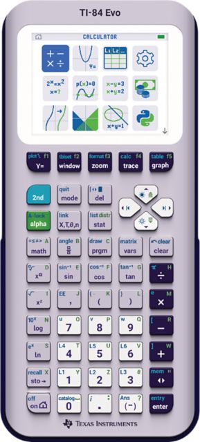 University of Cincinnati TI84 EVO Graphing Calculator