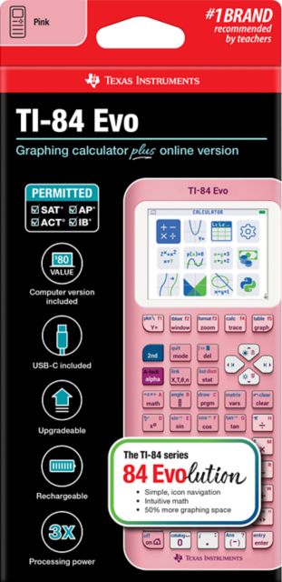 TI84 EVO Graphing Calculator
