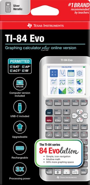 TI84 EVO Graphing Calculator