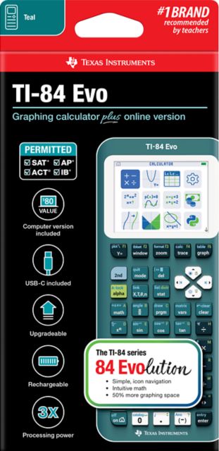 TI84 EVO Graphing Calculator