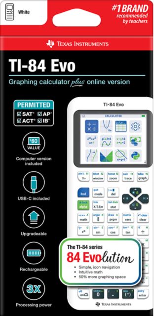 TI84 EVO Graphing Calculator