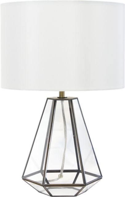 Luchia 18.25" Geometric Table Lamp