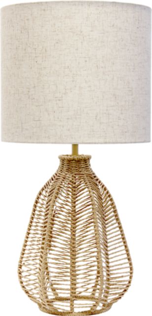 Lanai 21" Paper Rope Table Lamp