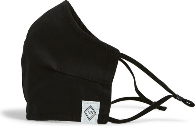 BLACK COTTON FACE COVERING