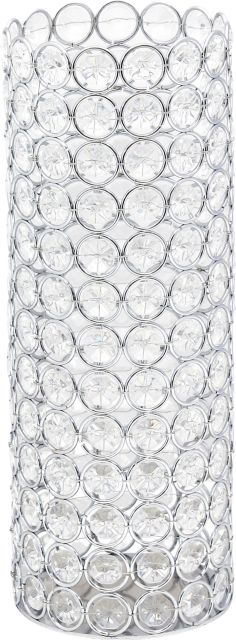 Lunarie 11.25" Crystal Decorative Vase