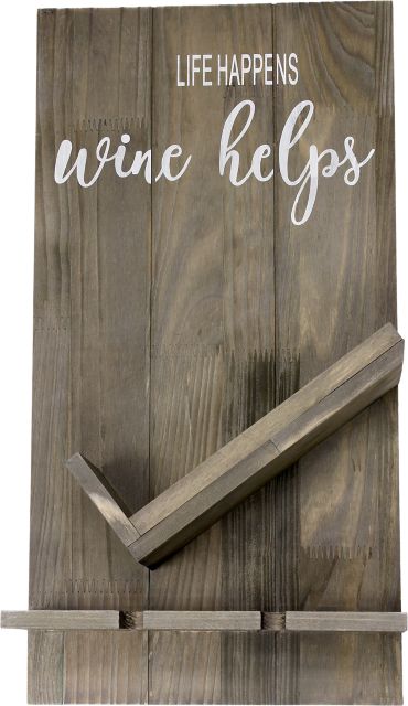 Sarlat 20" Wine Bottle Wall Décor