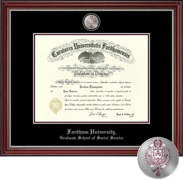 Church Hill Classics, Masterpiece; 10x13 Bachelors, Masters, PhD, Graduate School of Social Service Diploma Frame - ONLINE ONLY