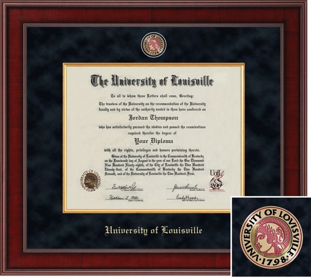Church Hill Classics Presidential Diploma Frame. Bachelors, Masters, PhD - ONLINE ONLY