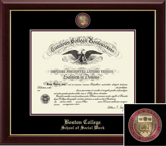 Church Hill Classics Masterpiece, 12.8125x15.875, Bachelors, Master, PhD, School of Social Work Diploma Frame - ONLINE ONLY