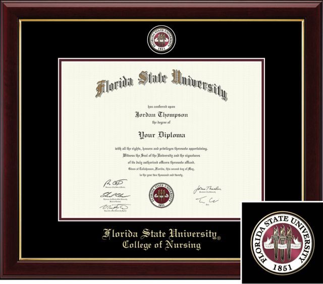 Church Hill Classics Masterpiece Diploma Frame. College of Nursing  - ONLINE ONLY