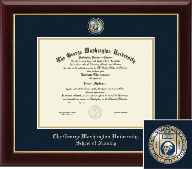 Church Hill Classics, Masterpiece Diploma Frame, School of Nursing, BA/MA - ONLINE ONLY
