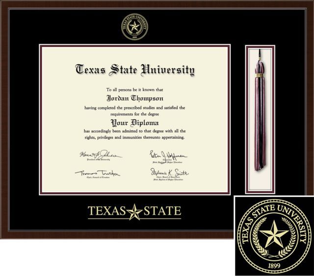 Church Hill Classics Tassel, 11x14, Bachelors, Masters, Diploma Frame - ONLINE ONLY