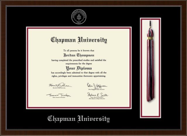 Church Hill Classics Tassel Diploma Frame. Bachelors, Masters. - ONLINE ONLY