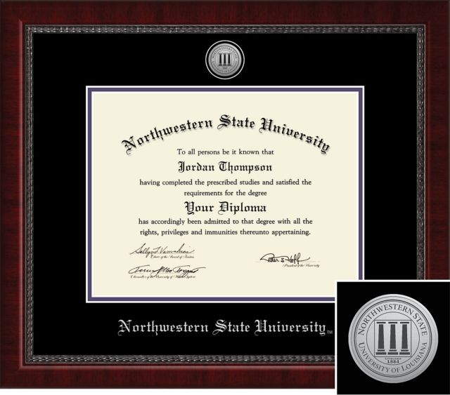 Church Hill Classics Engraved Diploma Frame. Associated, Bachelors, Masters. - ONLINE ONLY