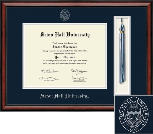 Church Hill Classics Tassel Diploma Frame. Bachelors, Masters, PhD. - ONLINE ONLY