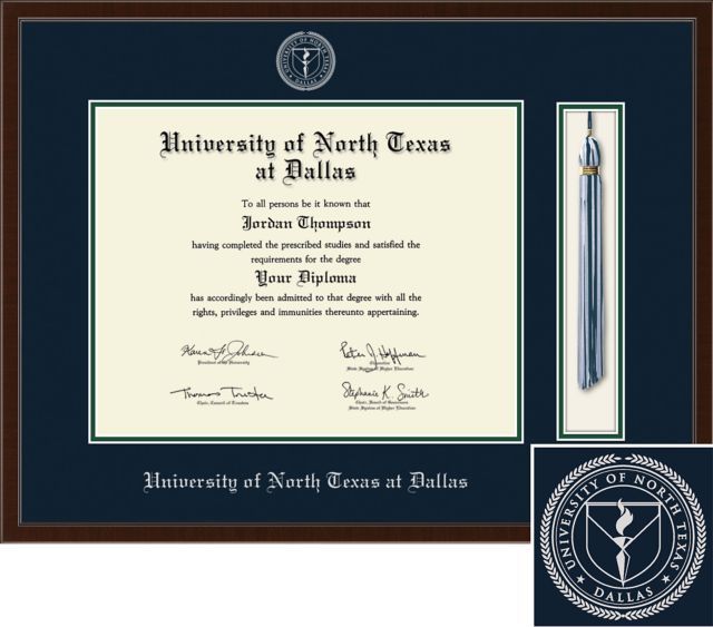Church Hill Classics Tassel Diploma Frame. Bachelors, Masters, PhD. - ONLINE ONLY