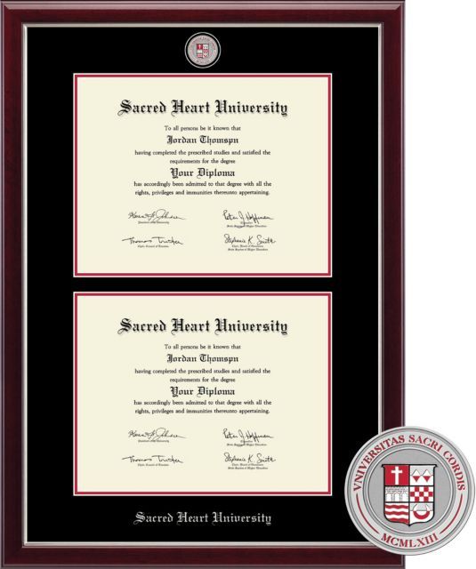 Church Hill Classics Double Document, 11x14 Associates, Bachelors, Masters, PhD, Diploma Frame - ONLINE ONLY