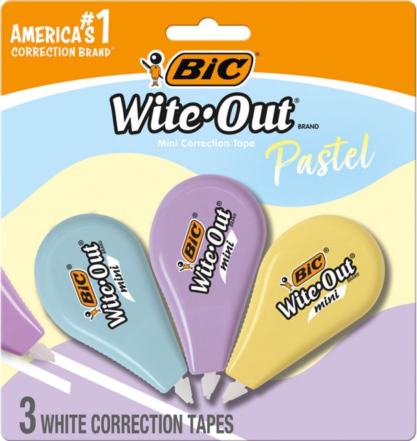 WITEOUT PASTEL MINITAPE 3PACK