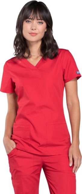 Women's V-Neck Scrub Top EXTENDED SIZES